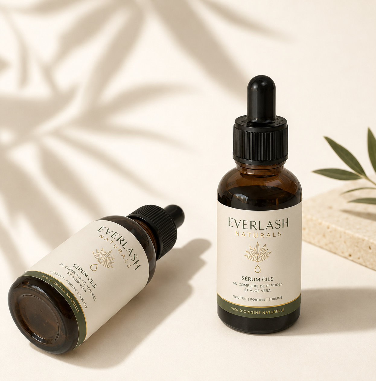 Sérum aux peptides et au thé vert