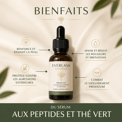 Sérum aux peptides et au thé vert